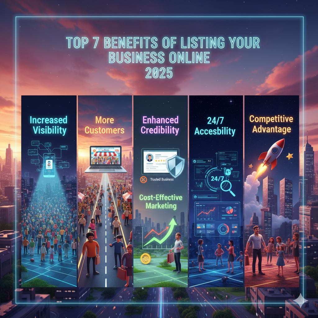 Top 7 Benefits of Listing Your Business Online 2025